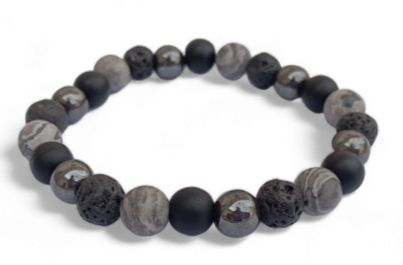 ONYX LAVE HÉMATITE SYBRACELETS